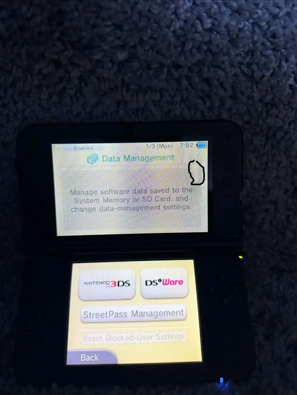 Nintendo 3DS XL Pokémon X and Y Limited Edition Red Handheld Console
